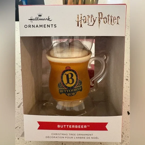 Hallmark Butterbeer Mug Ornament - Harry Potter - Picture 1 of 2